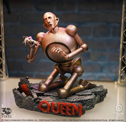 Knucklebonz Queen The Queen Robot News of the World 3D Vinyl Statue